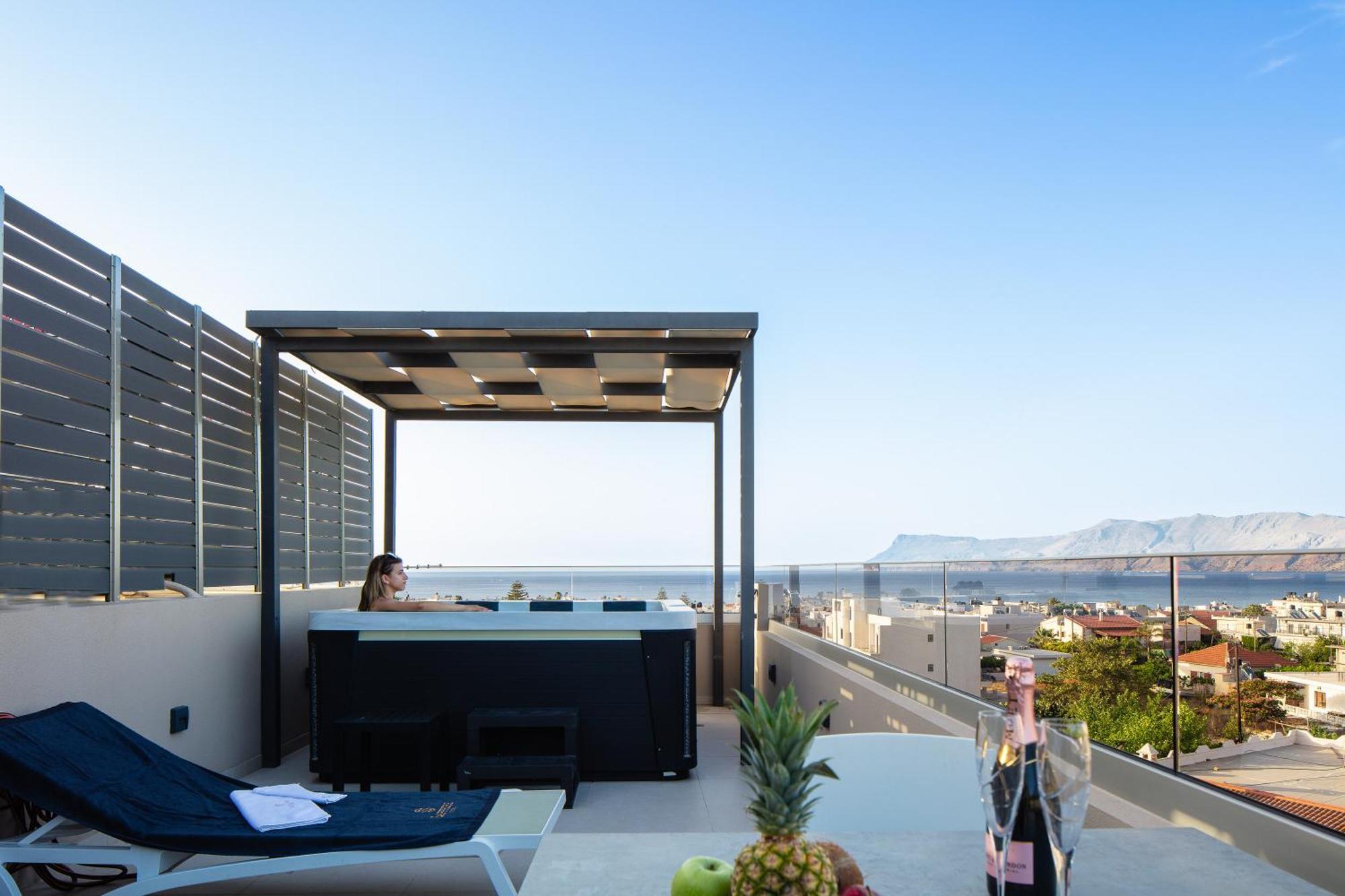 Sapphire Horizon Suites Kíssamos Esterno foto